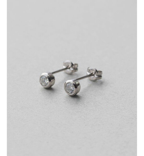 ete「PT900 ダイヤモンド 0.2ct ピアス「ブライト」」|ピアス|プラチナム
