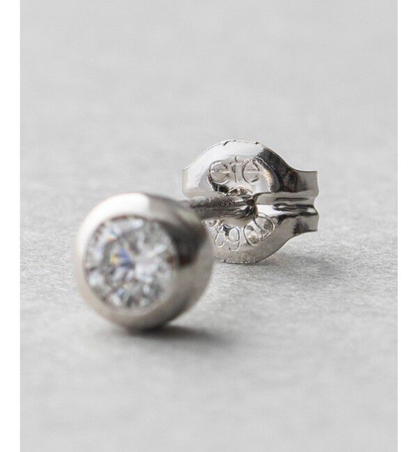 ete「PT900 ダイヤモンド 0.2ct ピアス「ブライト」」|ピアス|