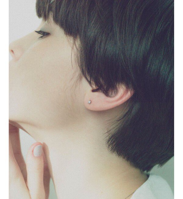 ete「PT900 ダイヤモンド 0.2ct ピアス「ブライト」」|ピアス|