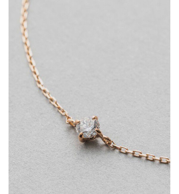 ete「K18 ダイヤモンド 0.1ct ブレスレット「ブライト」」|ブレスレット・バングル|