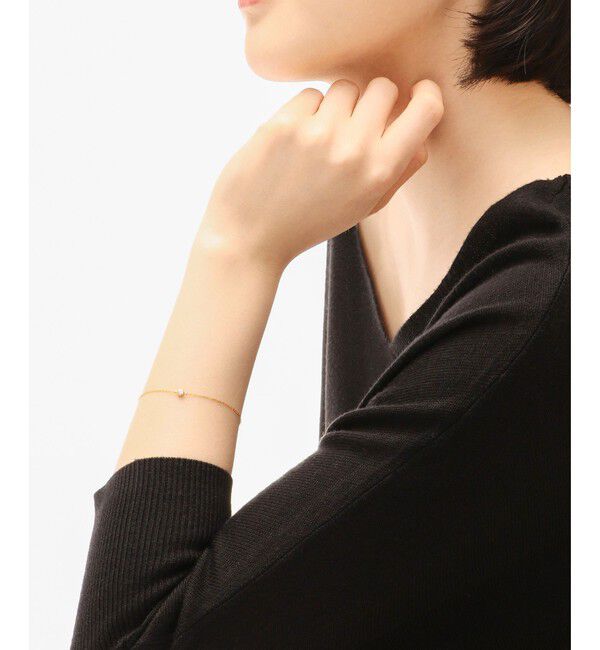 ete「K18 ダイヤモンド ブレスレット「ブライト」」|ブレスレット・バングル|