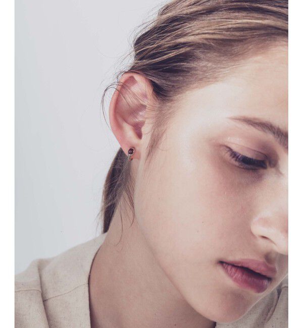 ete「ナチュラルストーン イヤリング」|イヤリング|