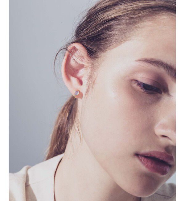 ete「ナチュラルストーン イヤリング」|イヤリング|