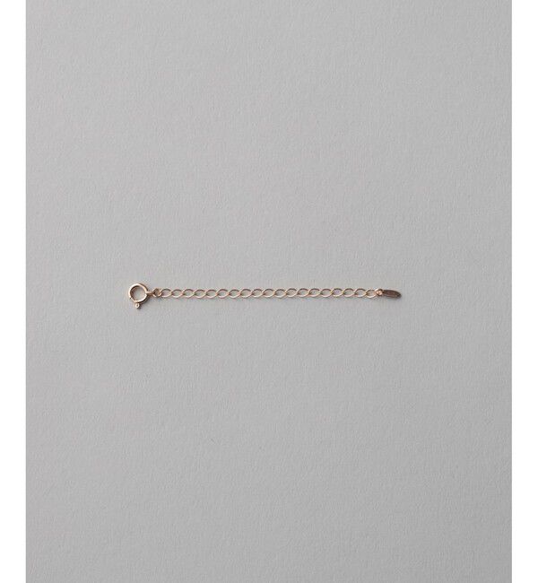 ete「K18 引き輪付アジャスター」|ネックレス|