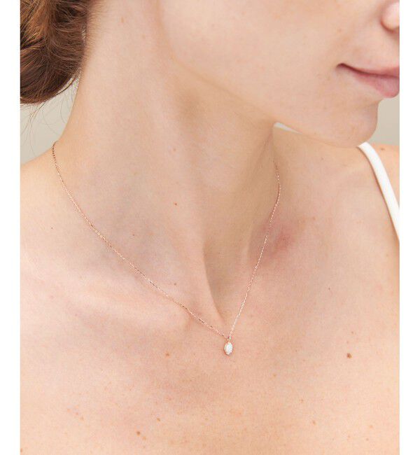 ete「K10MPG オパール ネックレス」|ネックレス|