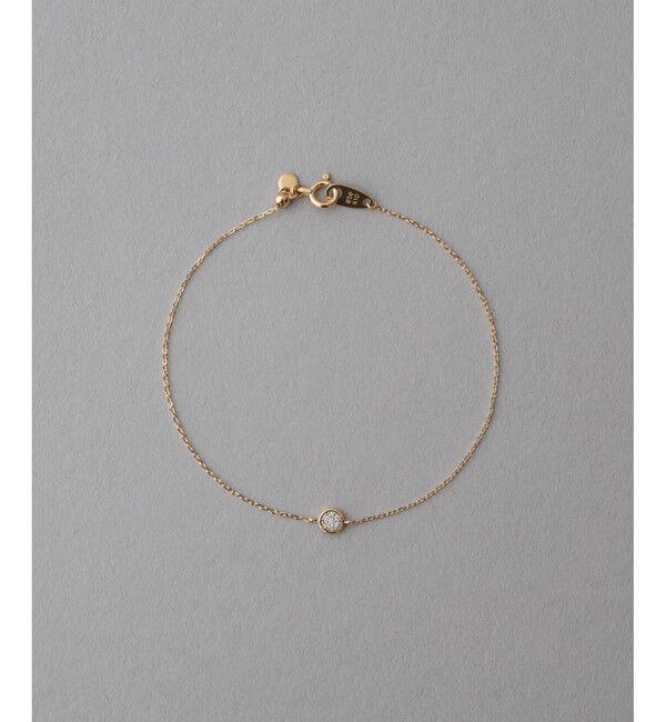 ete「K10 ブリリアント ダイヤモンド ブレスレット」|ブレスレット・バングル|イエローゴールド