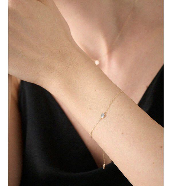 ete「K10 ブリリアント ダイヤモンド ブレスレット」|ブレスレット・バングル|