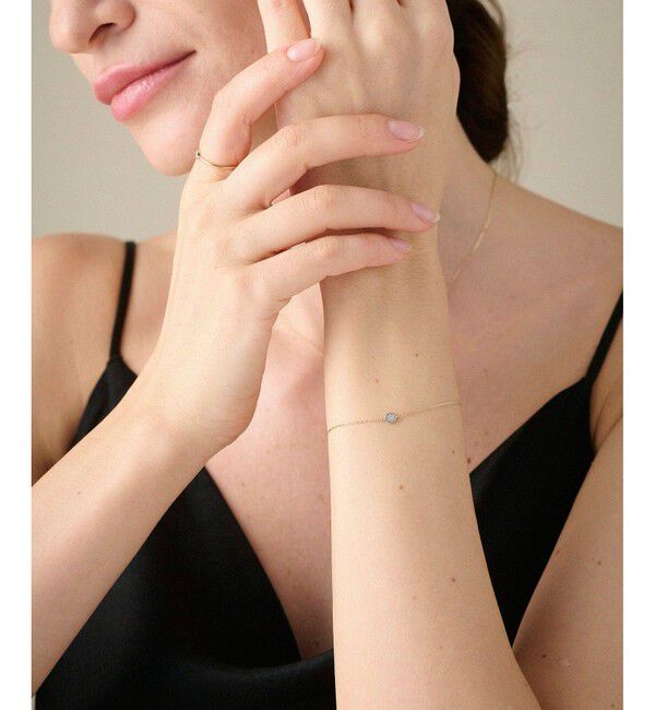 ete「K10 ブリリアント ダイヤモンド ブレスレット」|ブレスレット・バングル|