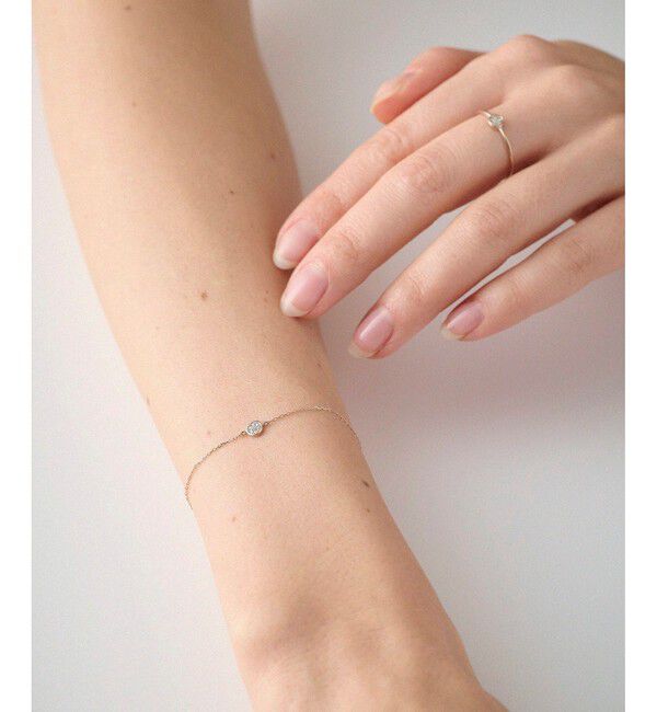 ete「K10 ブリリアント ダイヤモンド ブレスレット」|ブレスレット・バングル|