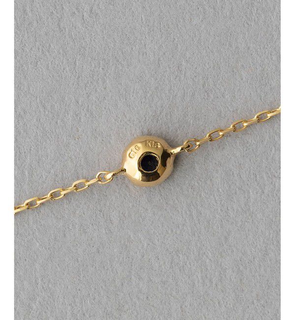 ete「K18YG フルール ブレスレット（誕生石 5・7・9月）」|ブレスレット・バングル|