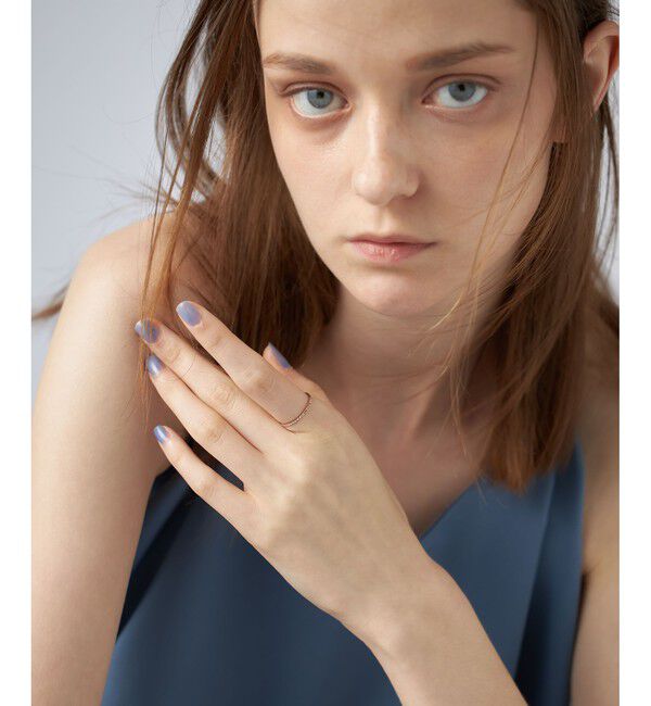 ete「[クレール]K18MPG エレガンスカット リング」|リング|