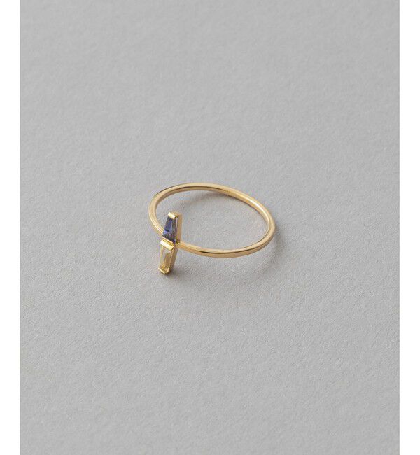 ete「[レクラン] K18YG ナチュラルストーン リング」|リング|