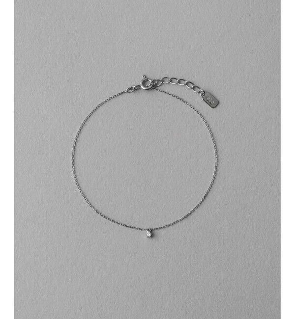 ete「[レイヤード] ダイヤモンド ブレスレット」|ブレスレット・バングル|プラチナム