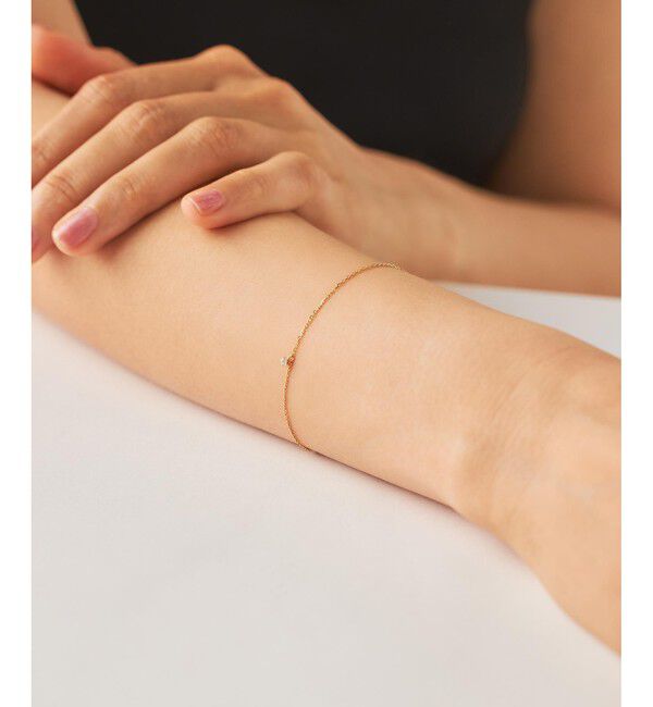 ete「[レイヤード] ダイヤモンド ブレスレット」|ブレスレット・バングル|