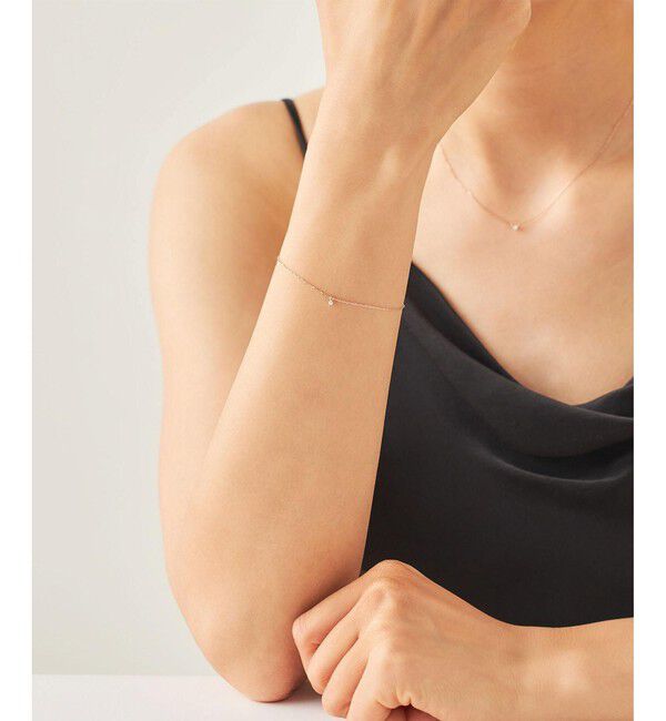 ete「[レイヤード] ダイヤモンド ブレスレット」|ブレスレット・バングル|