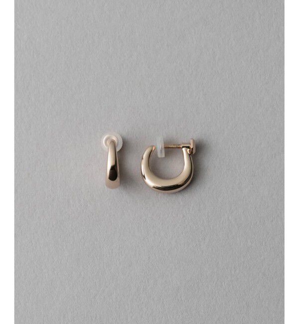 ete「フープ イヤリング」|イヤリング|ピンクゴールド