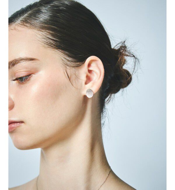 ete「テクスチャ イヤリング」|イヤリング|