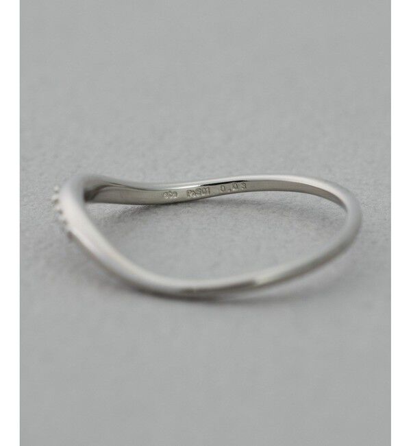 ete「[デイリープラチナ] PT501 ダイヤモンド リング」|リング|