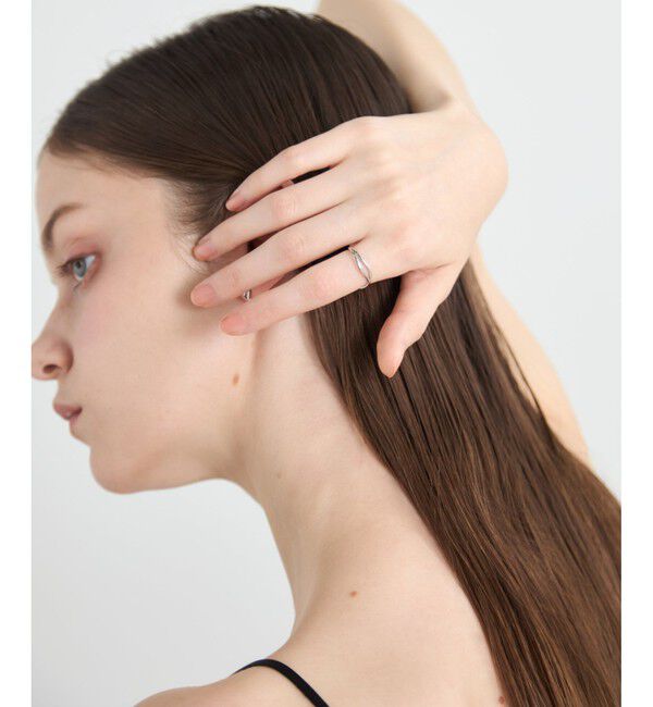 ete「[デイリープラチナ] PT501 リップル リング」|リング|