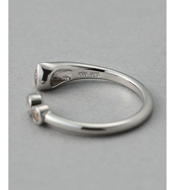 ete「[レイヤード] ビジュー ハグリング」|リング|