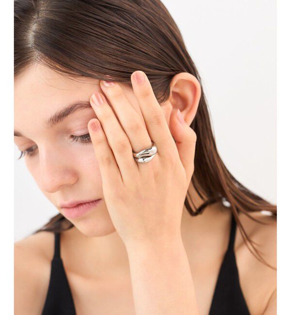 ete「[レイヤード] プランプ リング」|リング|