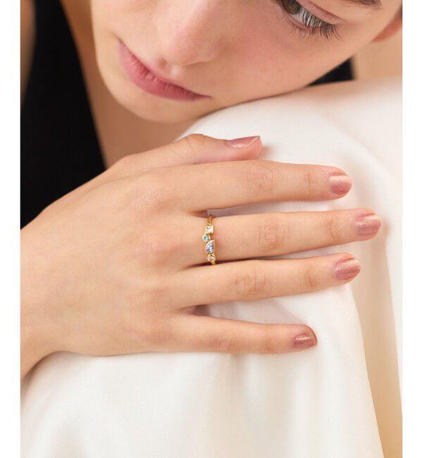 ete「[レイヤード] ビジュー リング」|リング|