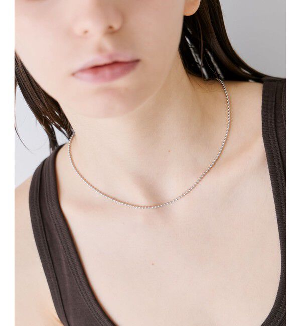 ete「ボールチェーン ネックレス」|ネックレス|