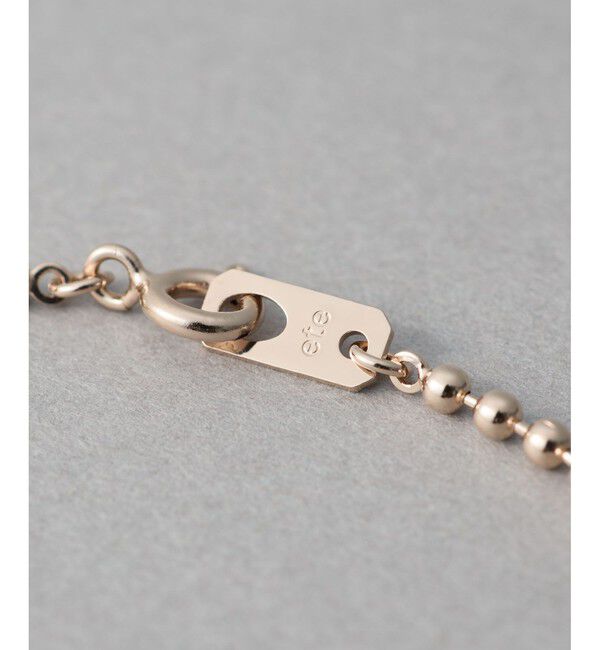 ete「ボールチェーン ネックレス」|ネックレス|