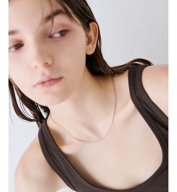 ete「ボールチェーン ネックレス」|ネックレス|