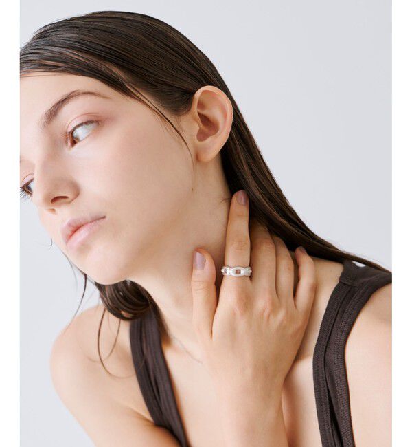 ete「チェーン リングカフ」|リング|