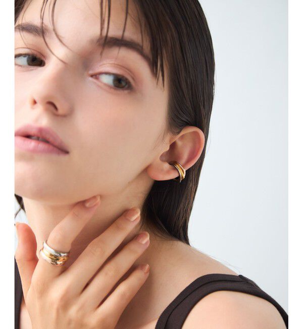 ete「[トリカラー] イヤーカフ」|イヤーカフ|