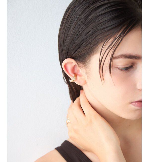 ete「[トリカラー] イヤーカフ」|イヤーカフ|