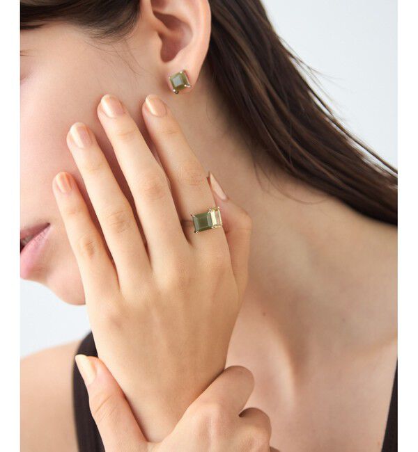 ete「[タイル] マルチクォーツ/レモンクォーツ リング」|リング|