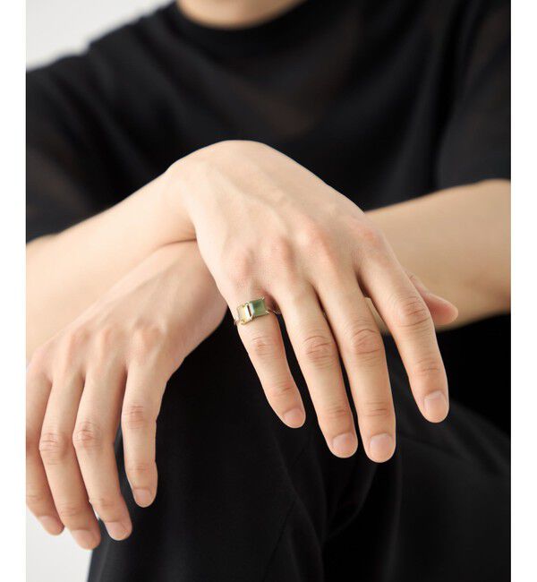 ete「[タイル] マルチクォーツ/レモンクォーツ リング」|リング|