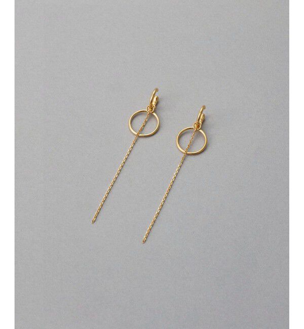 ete「サークル/チェーン イヤリング」|イヤリング|