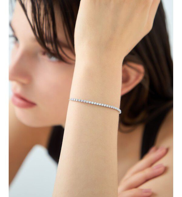 ete「[ラインストーン] ブレスレット /ミディアム」|ブレスレット・バングル|