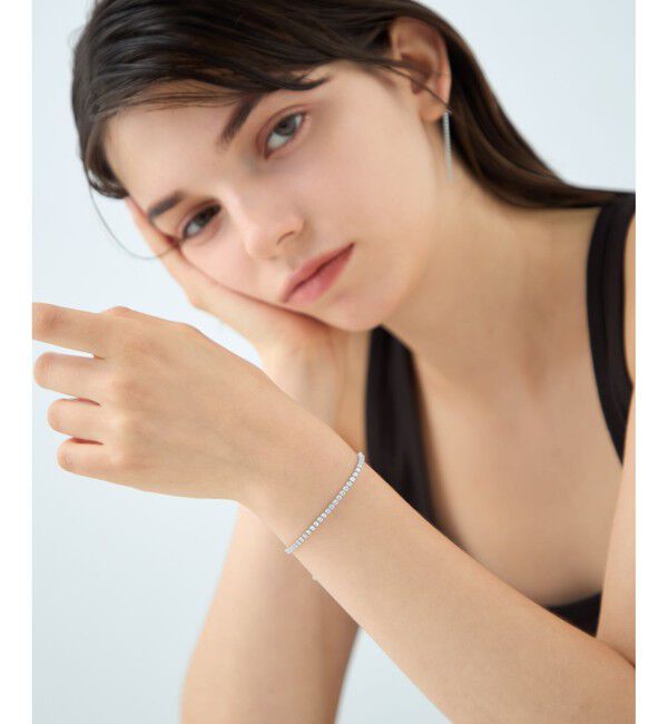 ete「[ラインストーン] ブレスレット /ミディアム」|ブレスレット・バングル|