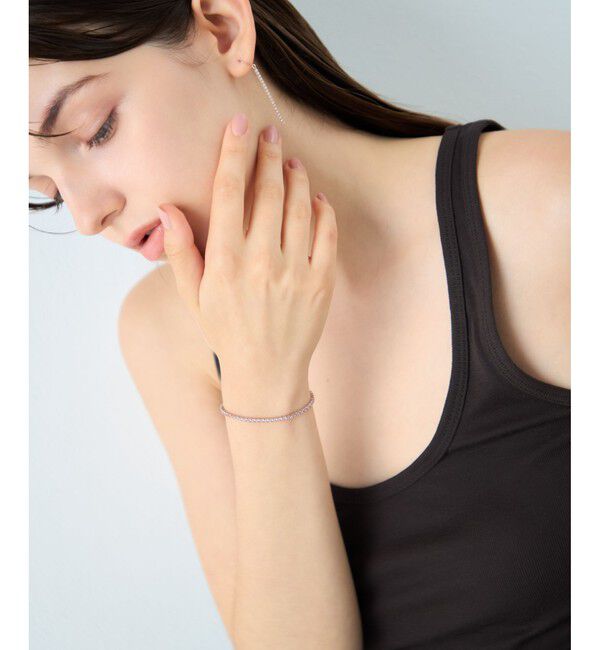 ete「[ラインストーン] ブレスレット /ミディアム」|ブレスレット・バングル|