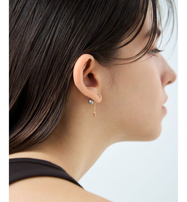ete「[オーナメントピアス] パール/ビジュー」|ピアス|