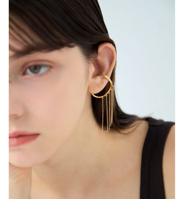 ete「[シェイドカフ] フリンジ」|イヤーカフ|