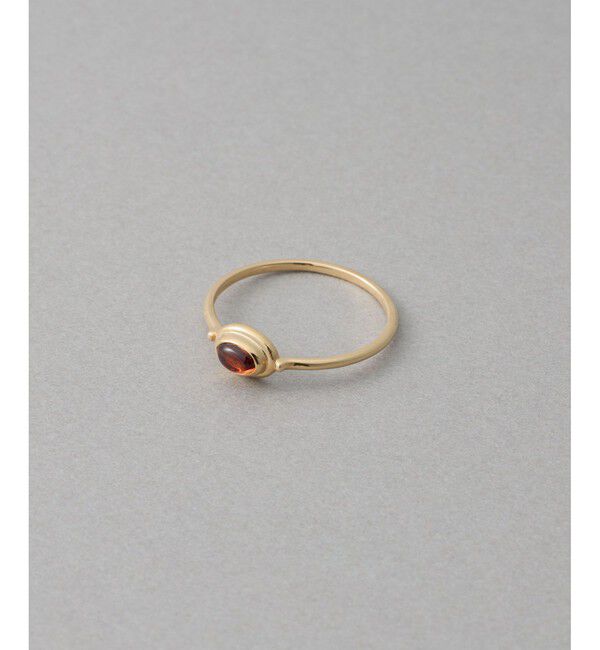 ete「[ガーネット] K10YG カボション リング」|リング|