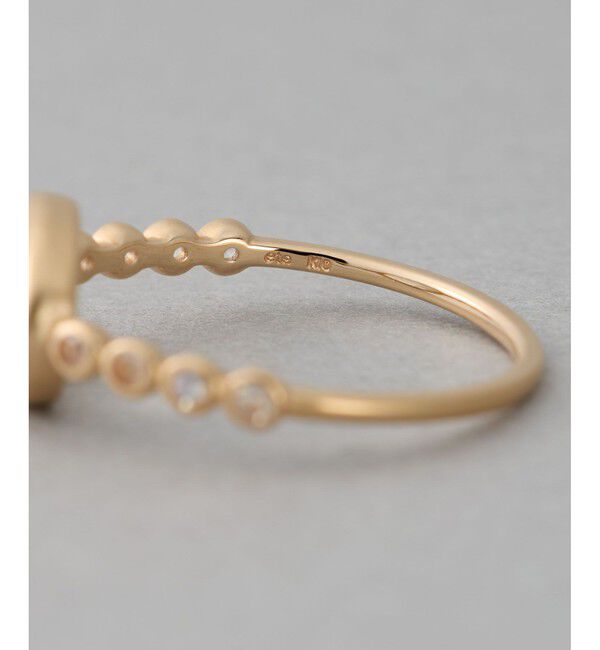 ete「[マイプレシャス] K10YG アクアマリン リング」|リング|