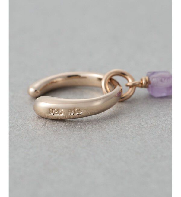 ete「ナチュラルストーン ロング イヤリング」|イヤリング|