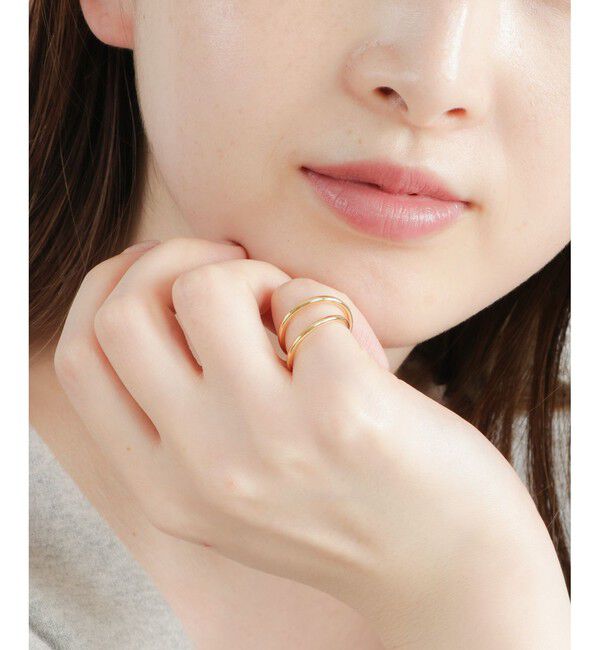 Jouete「レイヤードピンキー リング」|リング|