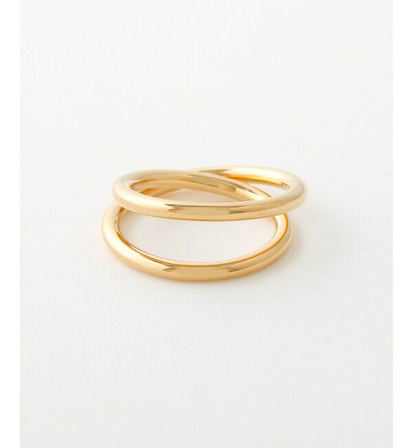 Jouete「ジェンダレス レイヤード リング」|リング|イエローゴールド