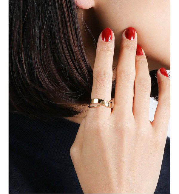 Jouete「ジェンダレス クロス リング」|リング|