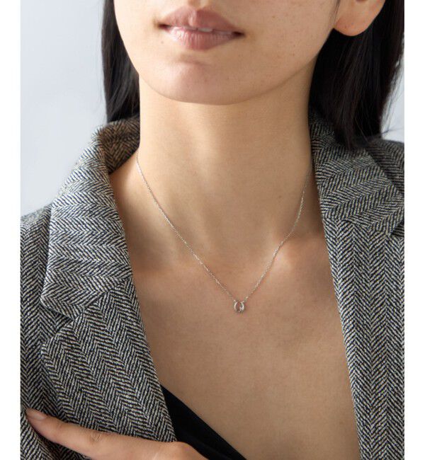 Jouete「[ディアマンティーニ] ホースシュー ダイヤモンド ネックレス」|ネックレス|