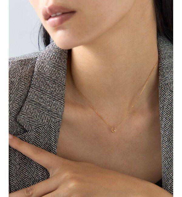 Jouete「[ディアマンティーニ] ホースシュー ダイヤモンド ネックレス」|ネックレス|