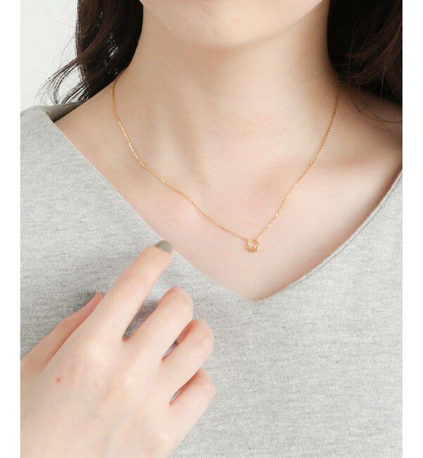 Jouete「[ディアマンティーニ] ホースシュー ダイヤモンド ネックレス」|ネックレス|