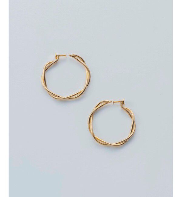 Jouete「ラップイヤリング【size:L】」|イヤリング|イエローゴールド